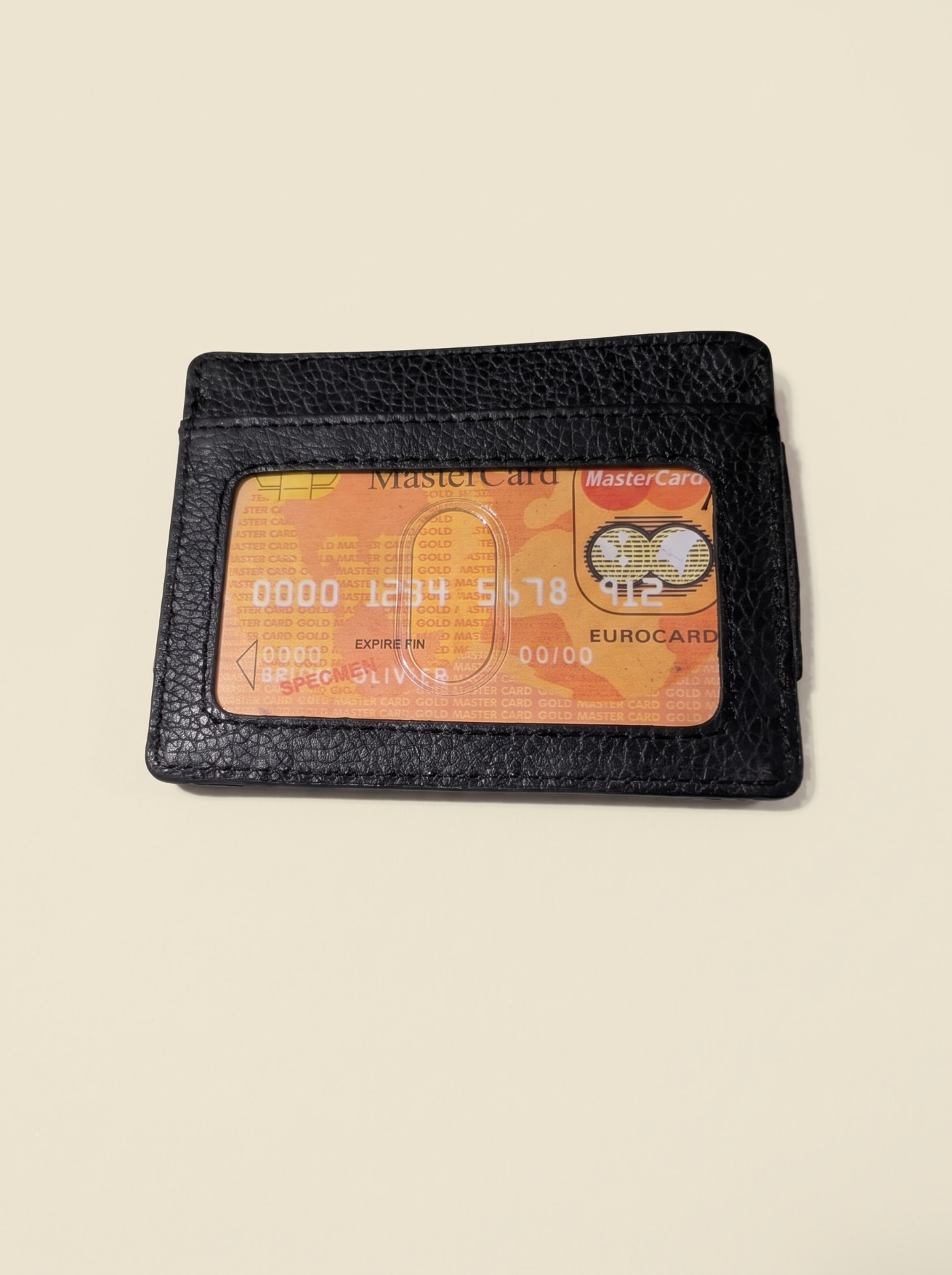 Craft details for Magnetic Credit Card Holder Wallet